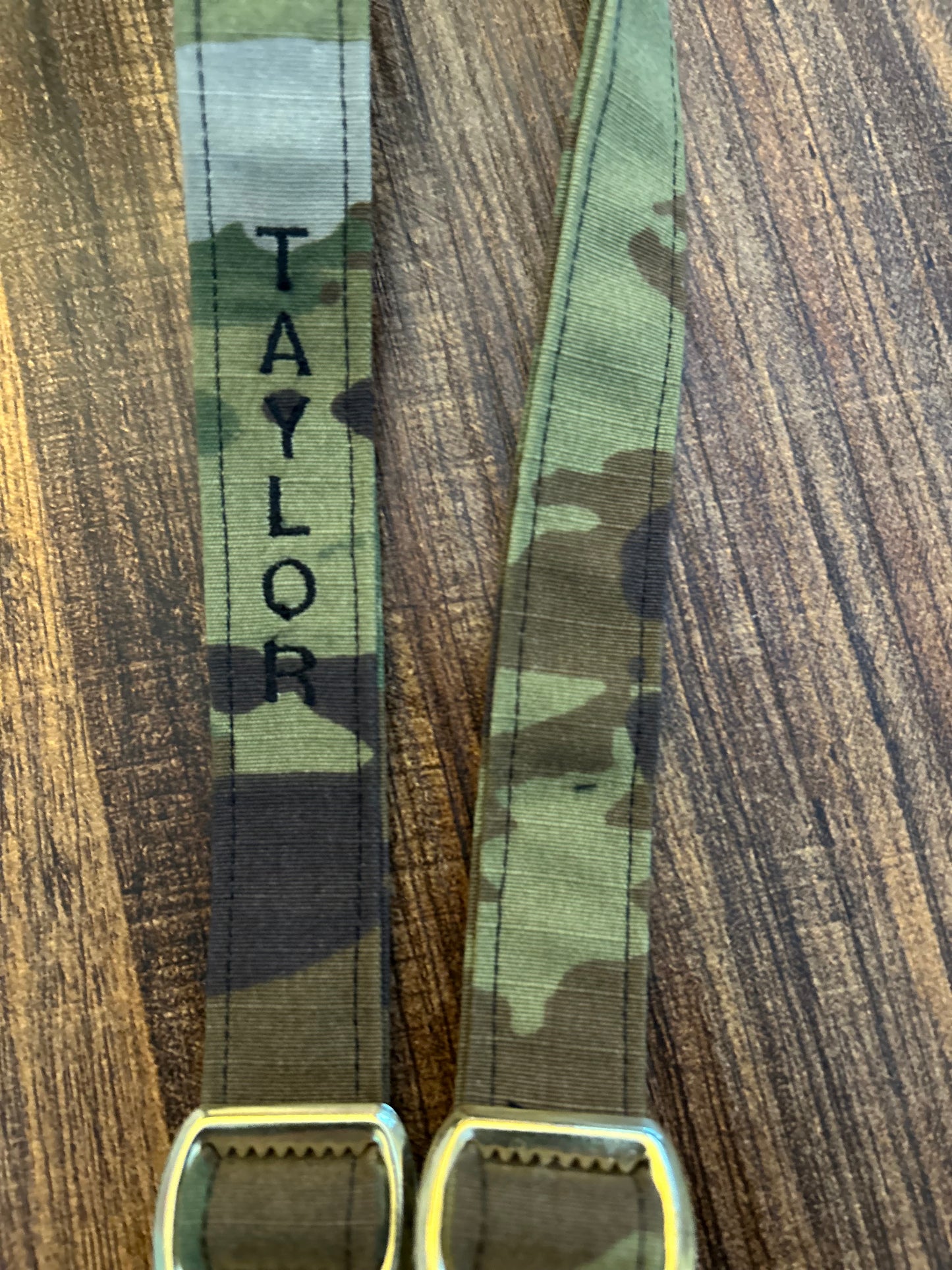 Personalized Camo Children's Suspenders