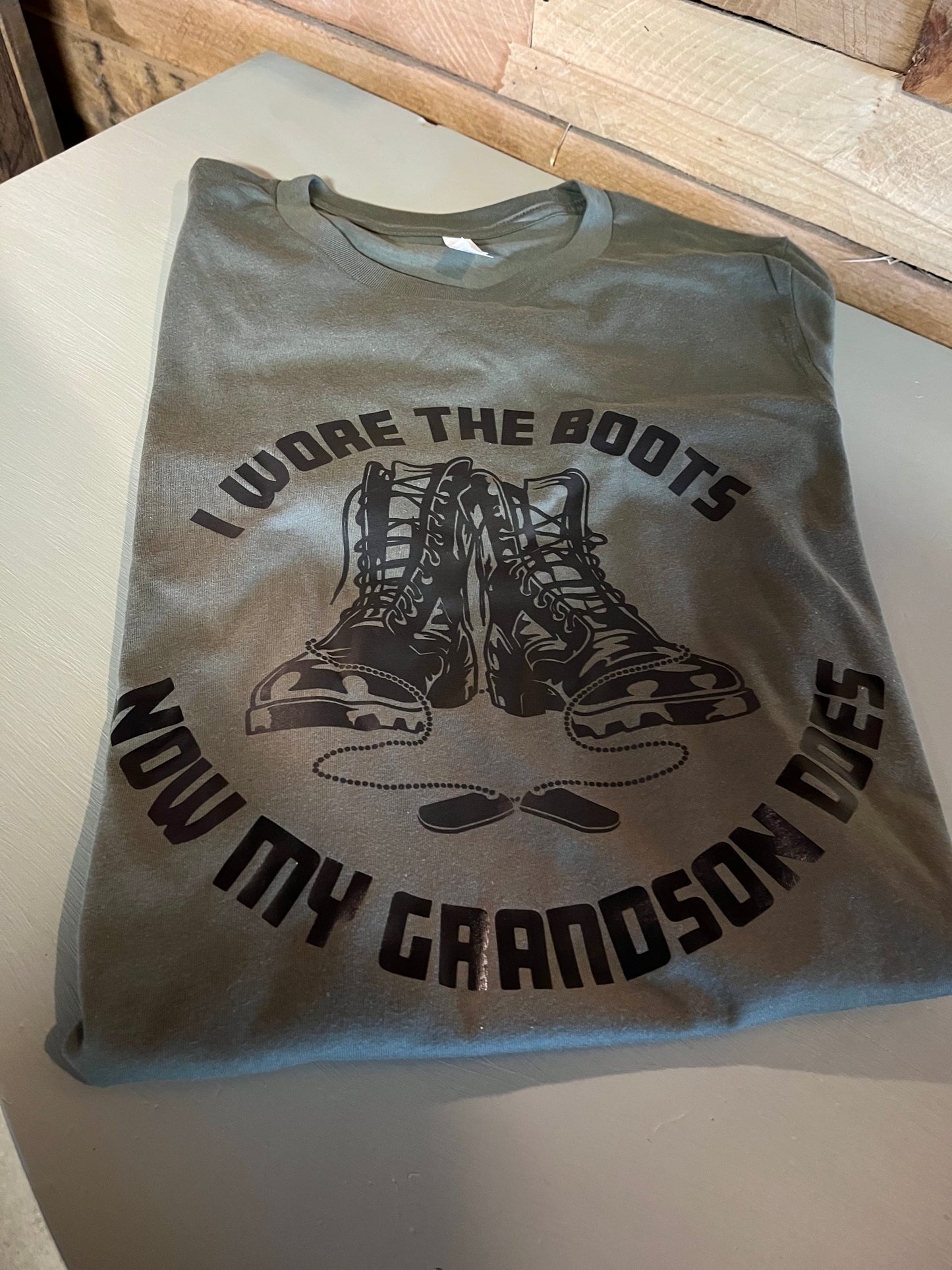 I Wore the Boots, Now my Grandson Does