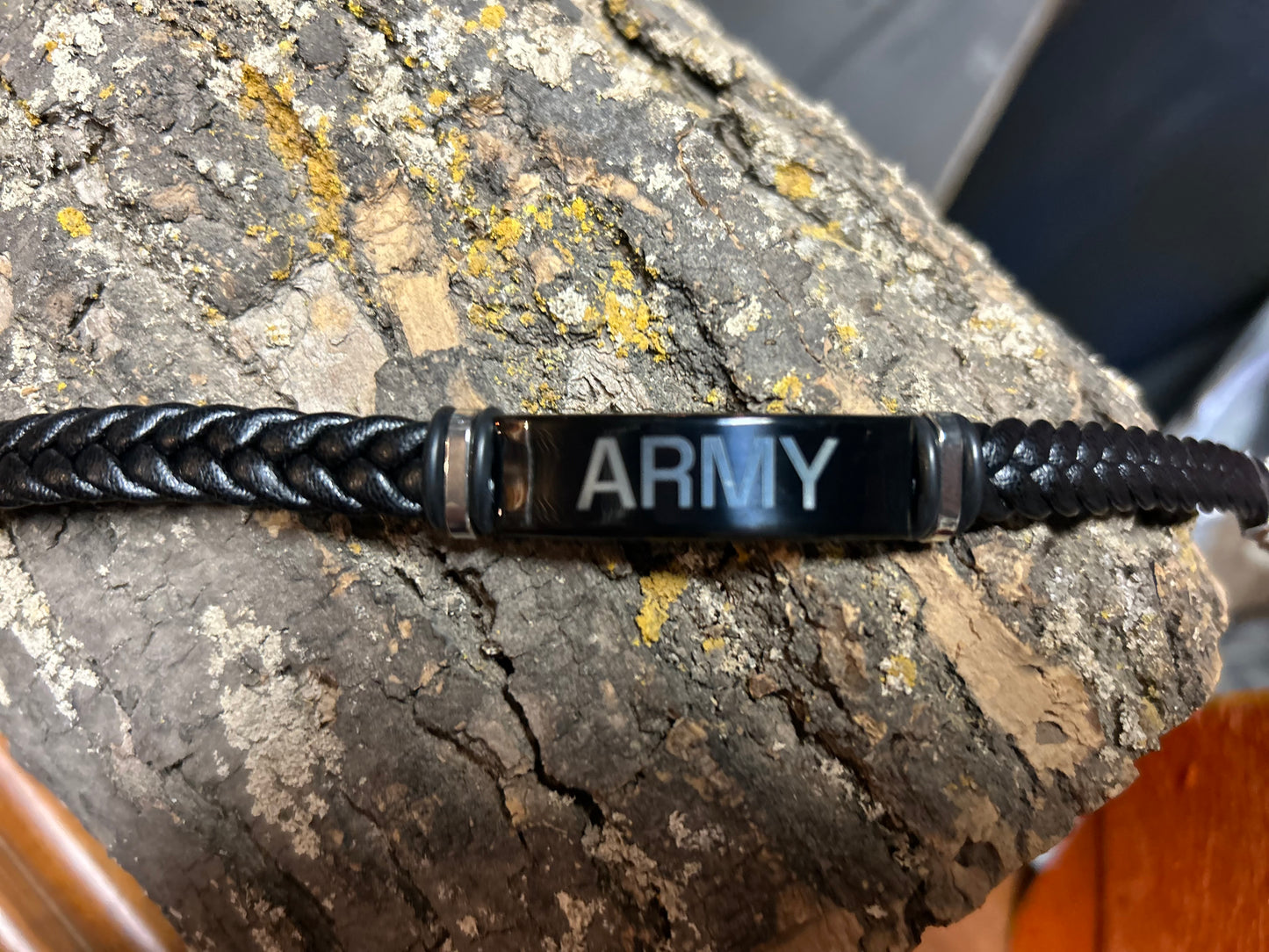 Customizable Military Support Bracelet | Patriotic Jewelry for Veterans and Families