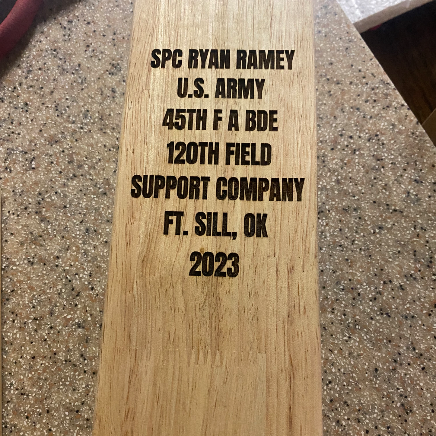 Personalized Cribbage Board