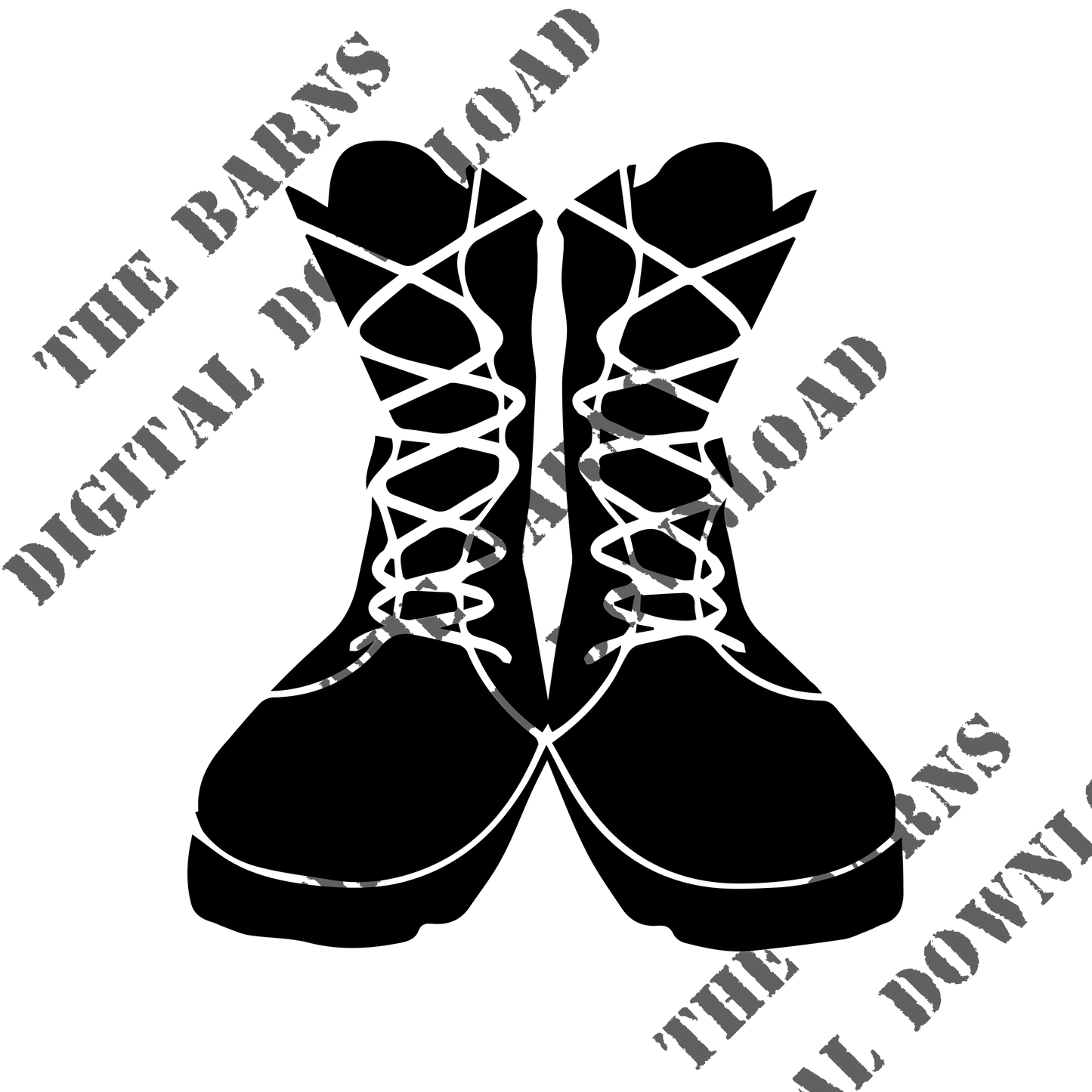 Boots - Downloadable SVG File